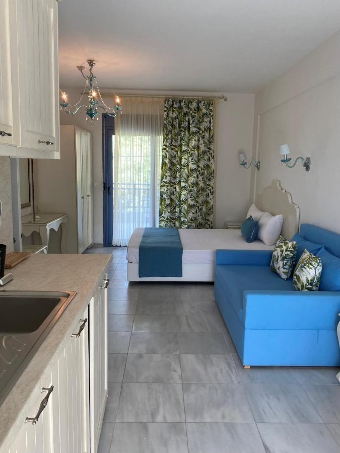 Golden Blue Studios Chrisi Ammoudia Esterno foto